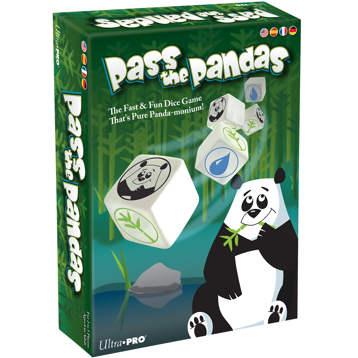 Pass the Pandas: Dice Game for Ages 6 and Up | Ultra PRO Entertainment