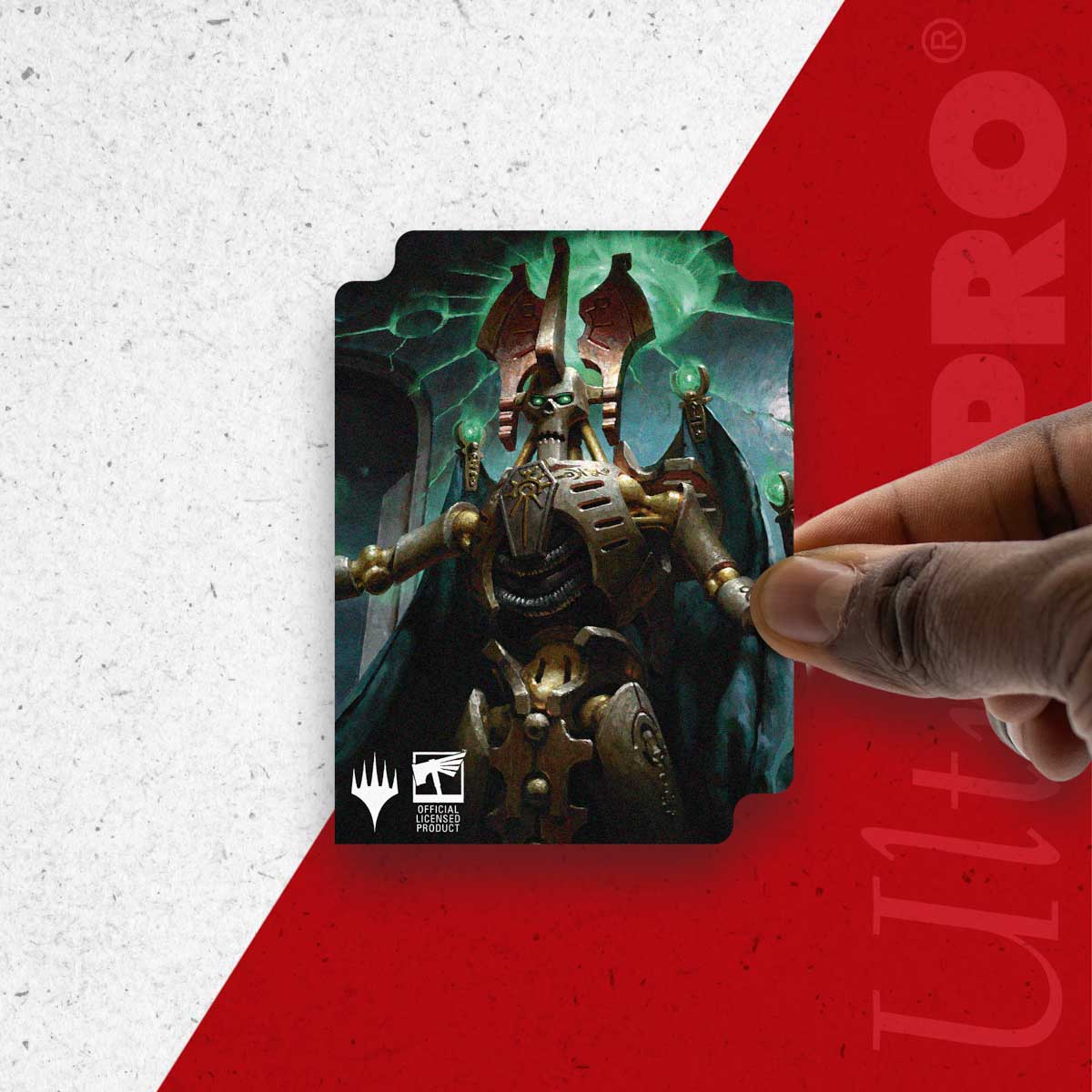 Warhammer 40K Commander Szarekh, the Silent King 100+ Deck Box for Magic: The Gathering Divider | Ultra PRO International