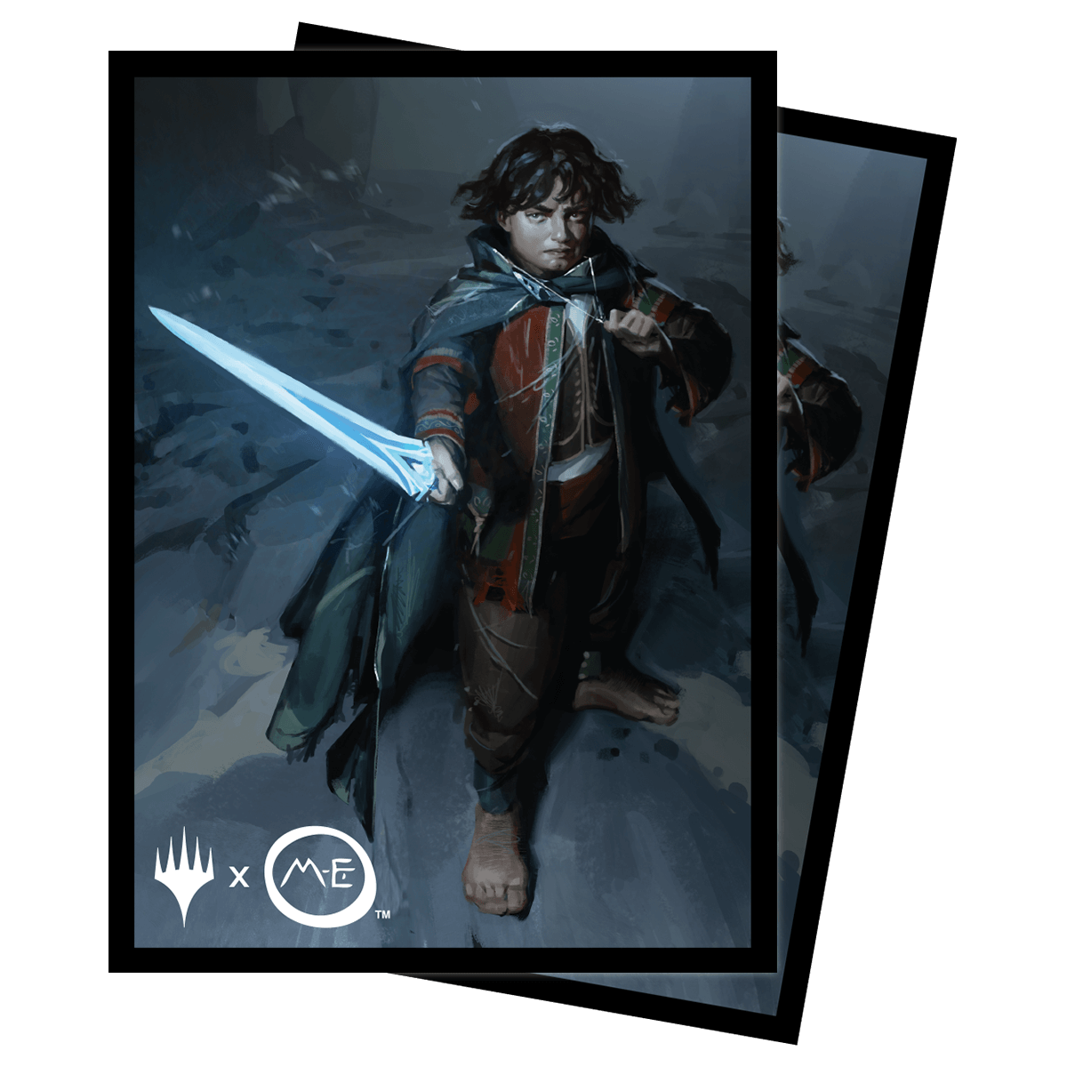 lord of the rings mtg card sleeves the Rings: Tales of Middle-earth Frodo Standard Deck Protector (100ct) for Magic: The Gathering MTG Best Standard Equipments resistant performance Style:Enduring Enchantements +1/+1 Counters