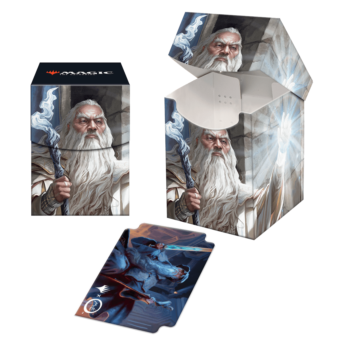 The Lord of the Rings: Tales of Middle-earth Gandalf 100+ Deck Box for Magic:  The Gathering