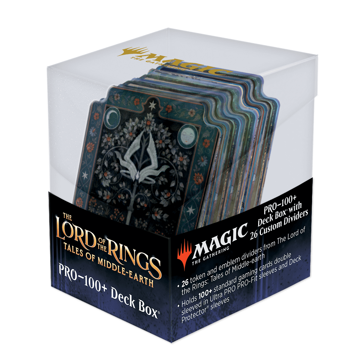The Lord of the Rings: Tales of Middle-earth Token Dividers with Deck Box for Magic: The Gathering | Ultra PRO International The Lord of the Rings: Tales of Middle-earth Token Dividers with Deck Box for Magic: The Gathering | Ultra PRO International