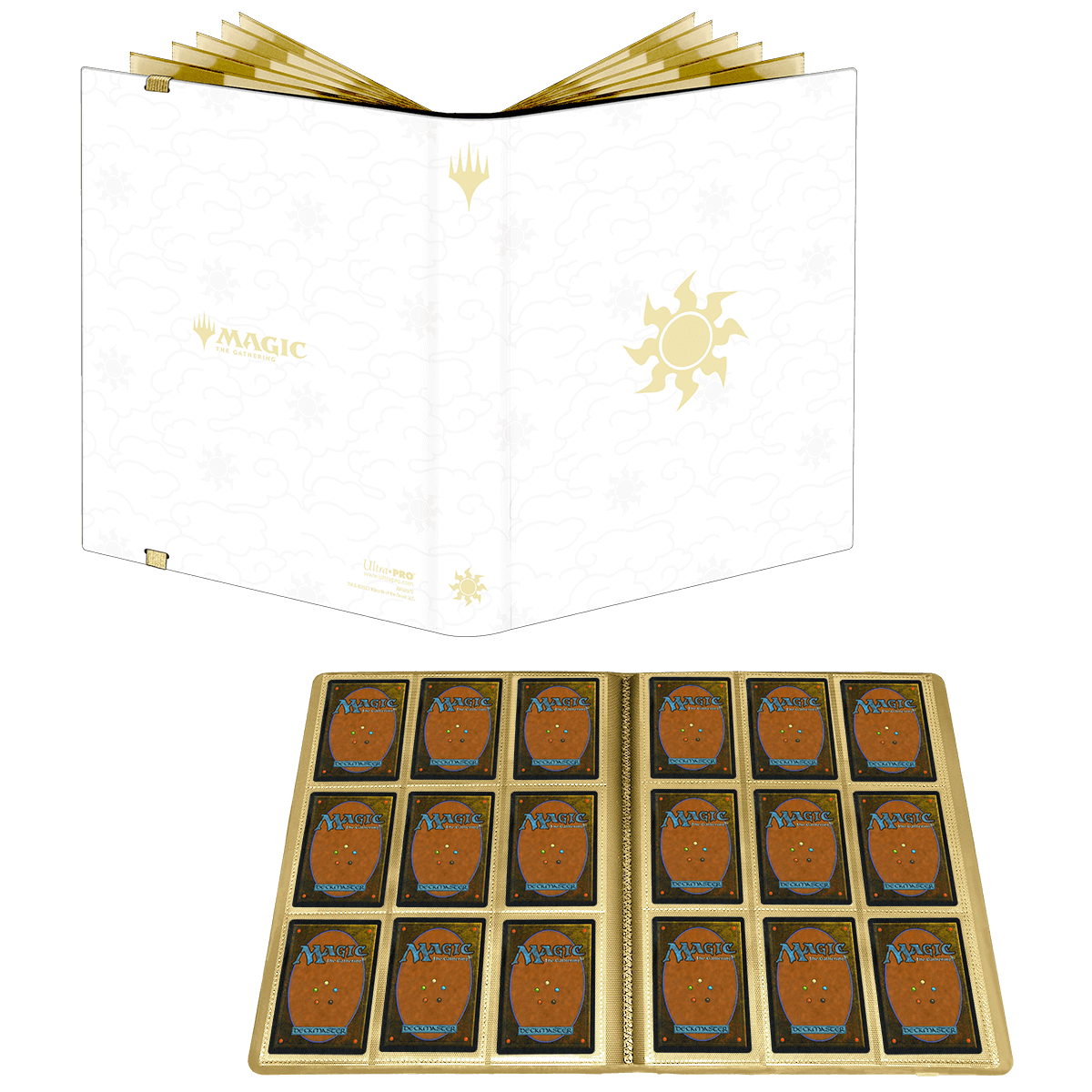 Mana 8 - 9-Pocket PRO-Binder - Plains for Magic: The Gathering | Ultra PRO International