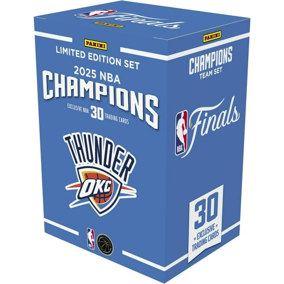 2025 Panini NBA Champions Oklahoma City Thunder Basketball Trading Card Blaster Box