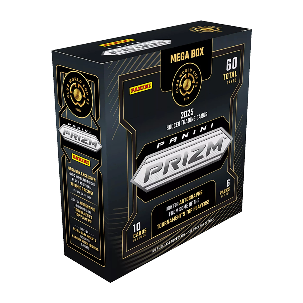 2025 Panini Prizm Club World Cup Soccer Mega Box