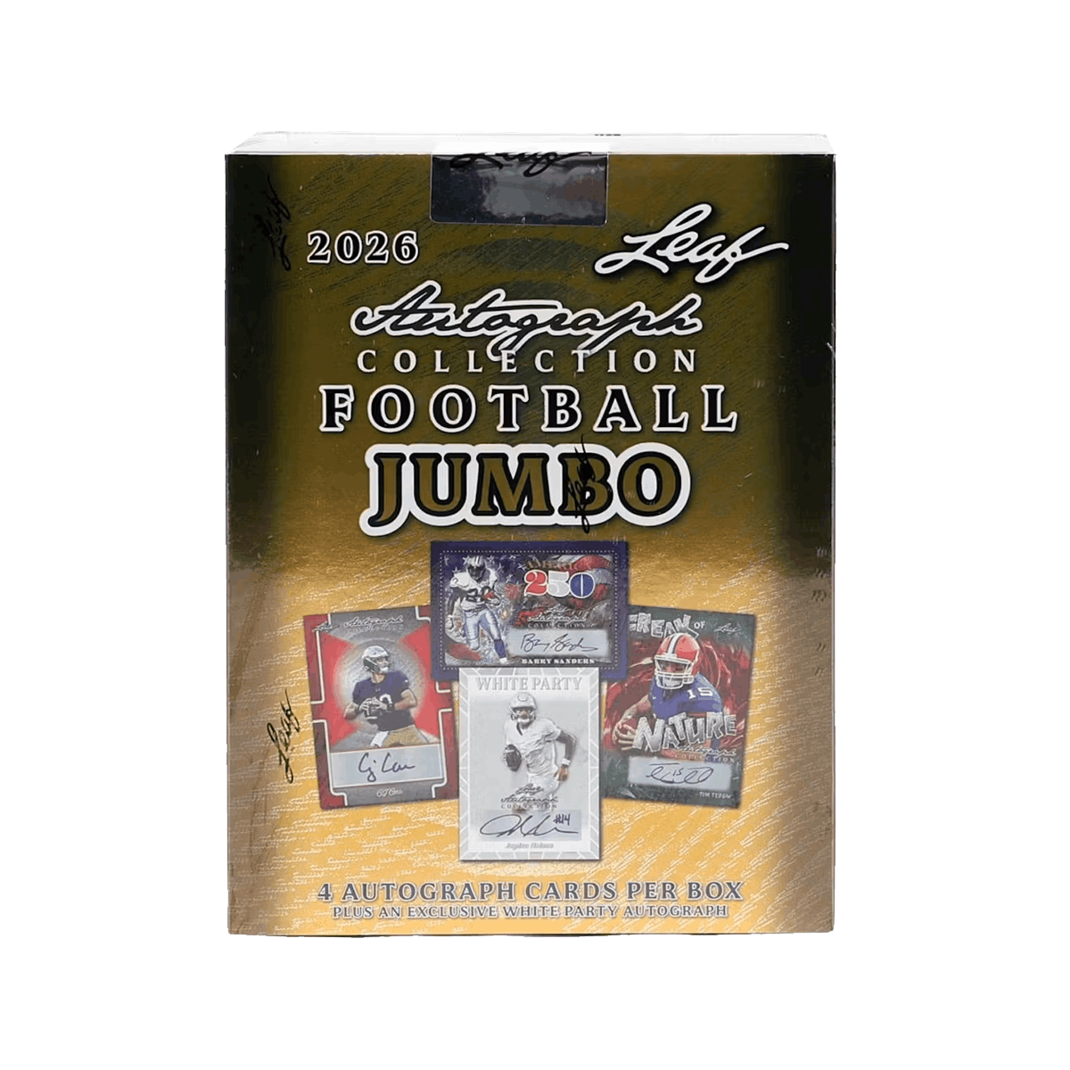 2026 Leaf Autograph Collection Football Jumbo Box | Ultra PRO