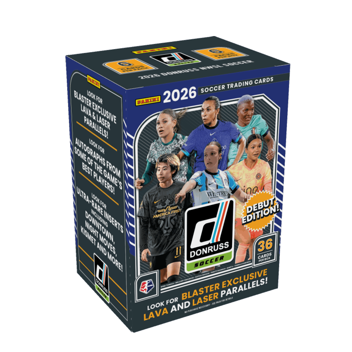 2026 Donruss NWSL Soccer Blaster Box