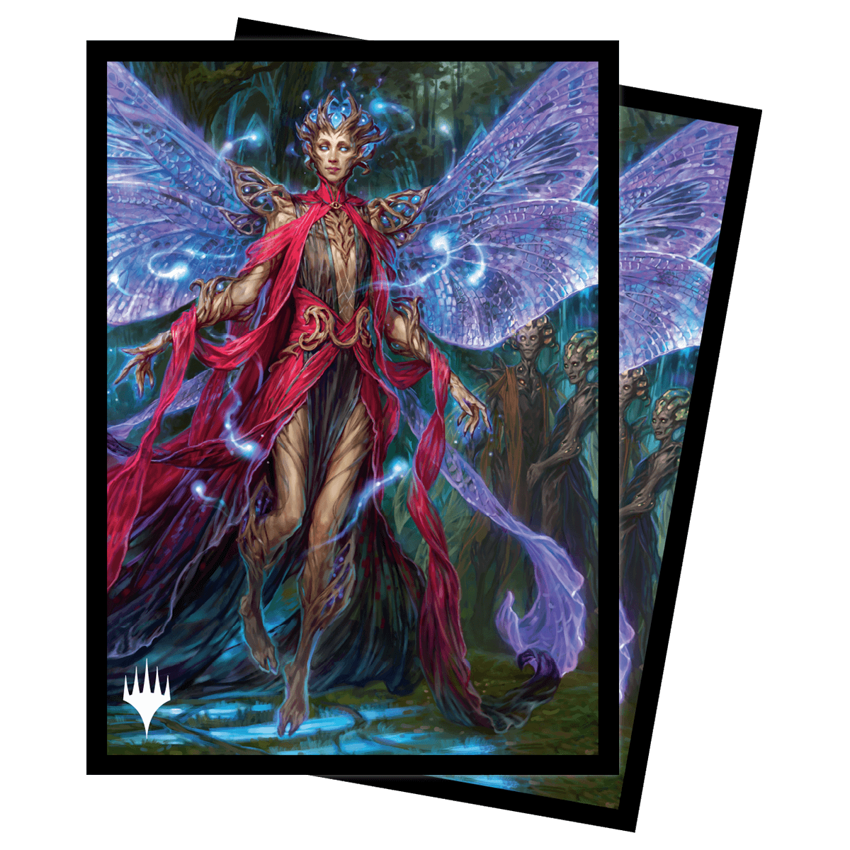 wilds of eldraine card sleeves Wilds of Eldraine Tegwyll, Duke of Splendor Standard Deck Protector Sleeves (100ct) for Magic: The Gathering