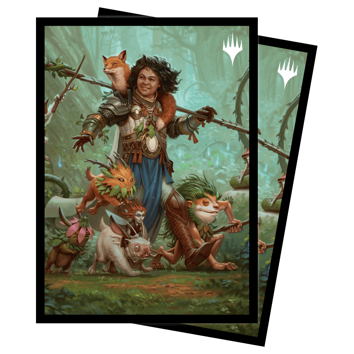 Wilds of Eldraine Ellivere of the Wild Court Standard Deck Protector Sleeves (100ct) for Magic: The Gathering | Ultra PRO International