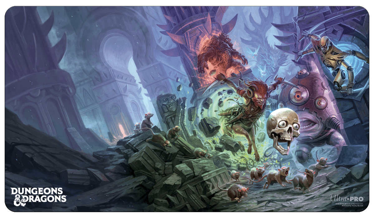Planescape: Adventures in the Multiverse for Dungeons & Dragons Playmat - Morte’s Planar Parade Standard Cover Artwork v2 | Ultra PRO International