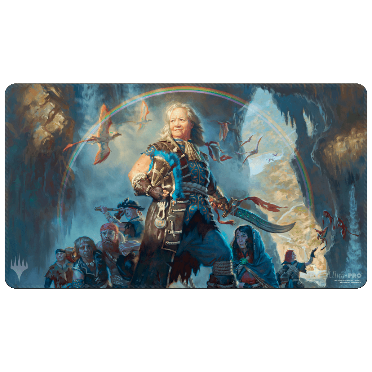 The Lost Caverns of Ixalan Admiral Brass, Unsinkable Standard Gaming Playmat for Magic: The Gathering | Ultra PRO International