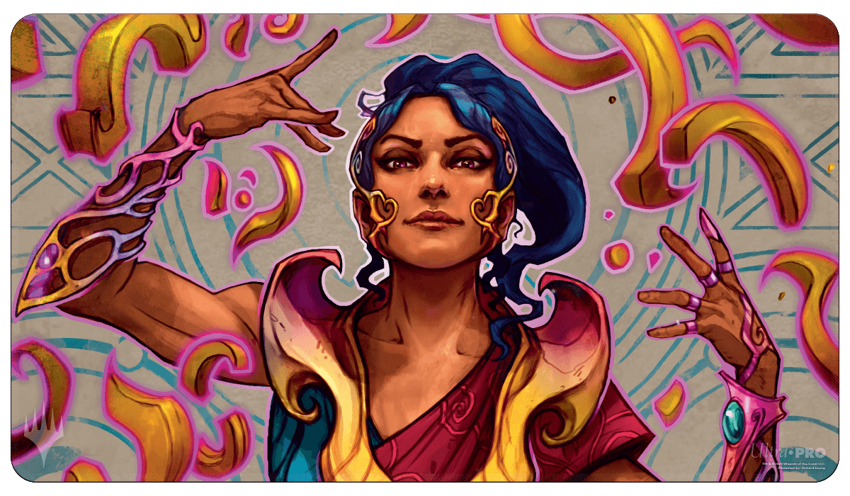 The Lost Caverns of Ixalan Saheeli, the Sun’s Brilliance Standard Gaming Playmat for Magic: The Gathering | Ultra PRO International