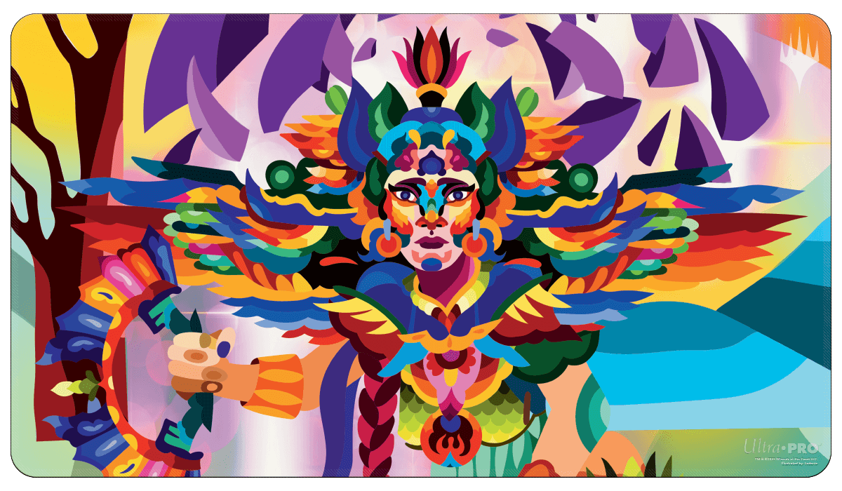 The Lost Caverns of Ixalan Huatli, Poet of Unity Standard Gaming Playmat for Magic: The Gathering | Ultra PRO International