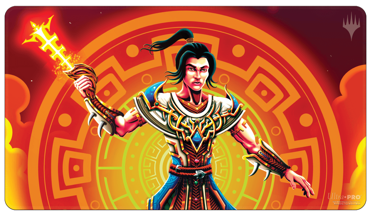 The Lost Caverns of Ixalan Kellan, Daring Traveler Standard Gaming Playmat for Magic: The Gathering | Ultra PRO International