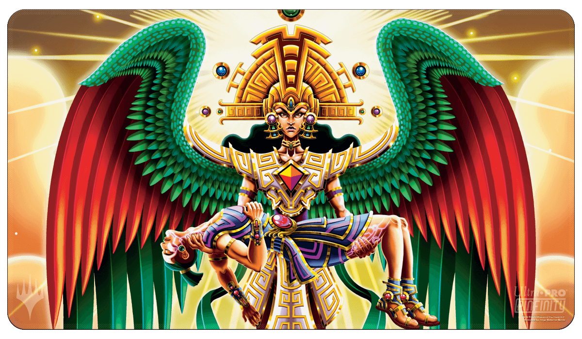 The Lost Caverns of Ixalan Resplendent Angel Standard Gaming Playmat for Magic: The Gathering | Ultra PRO International