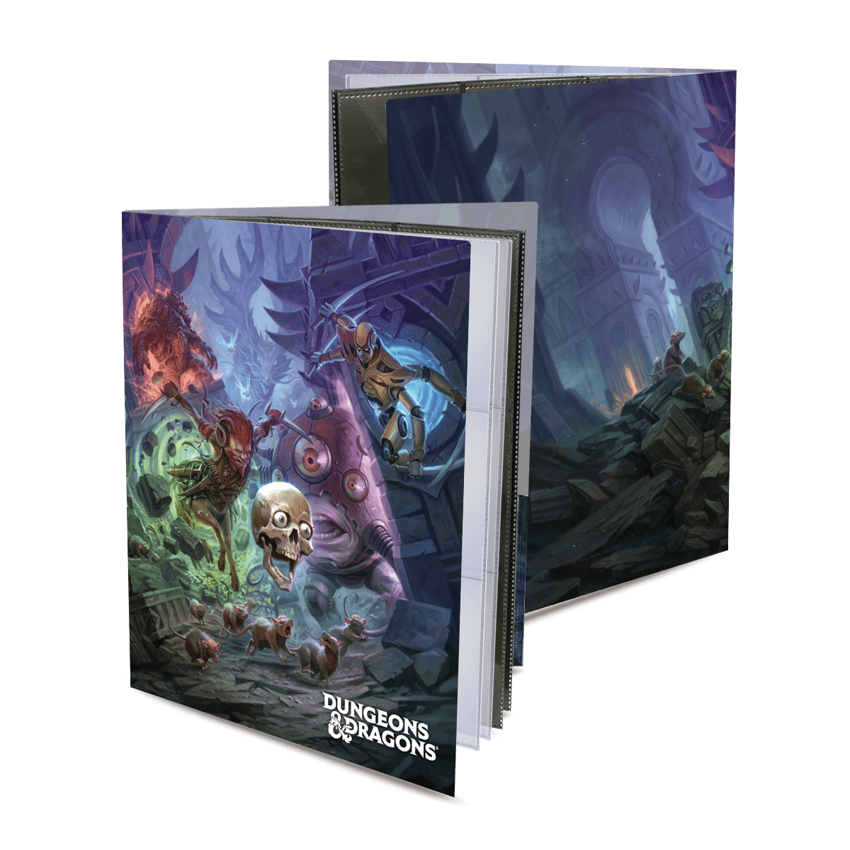 Planescape: Adventures in the Multiverse for Dungeons & Dragons Character Folio - Morte’s Planar Parade Standard Cover Artwork v2 | Ultra PRO International