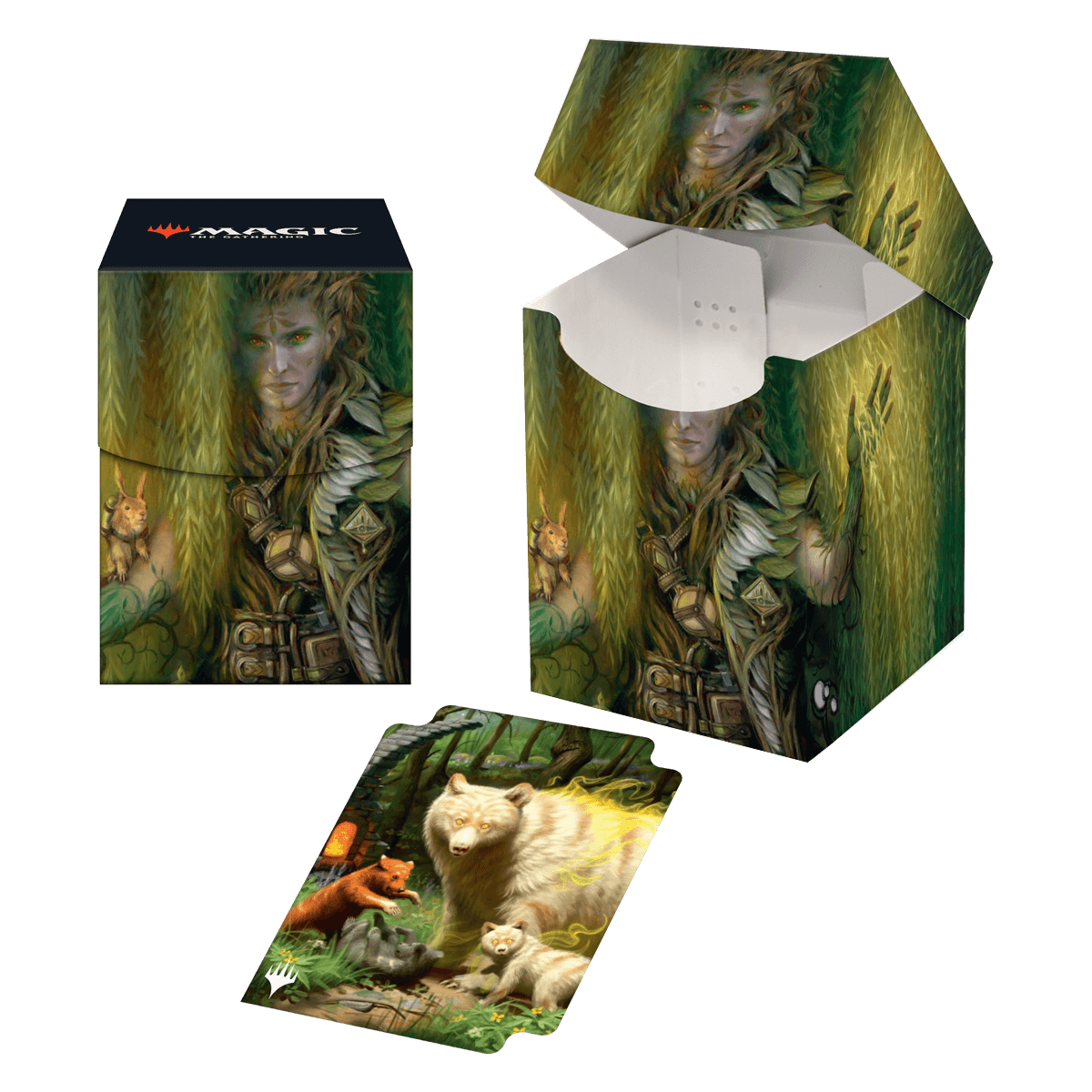 Murders at Karlov Manor Kaust, Eyes of the Glade 100+ Deck Box for Magic: The Gathering | ultra PRO International