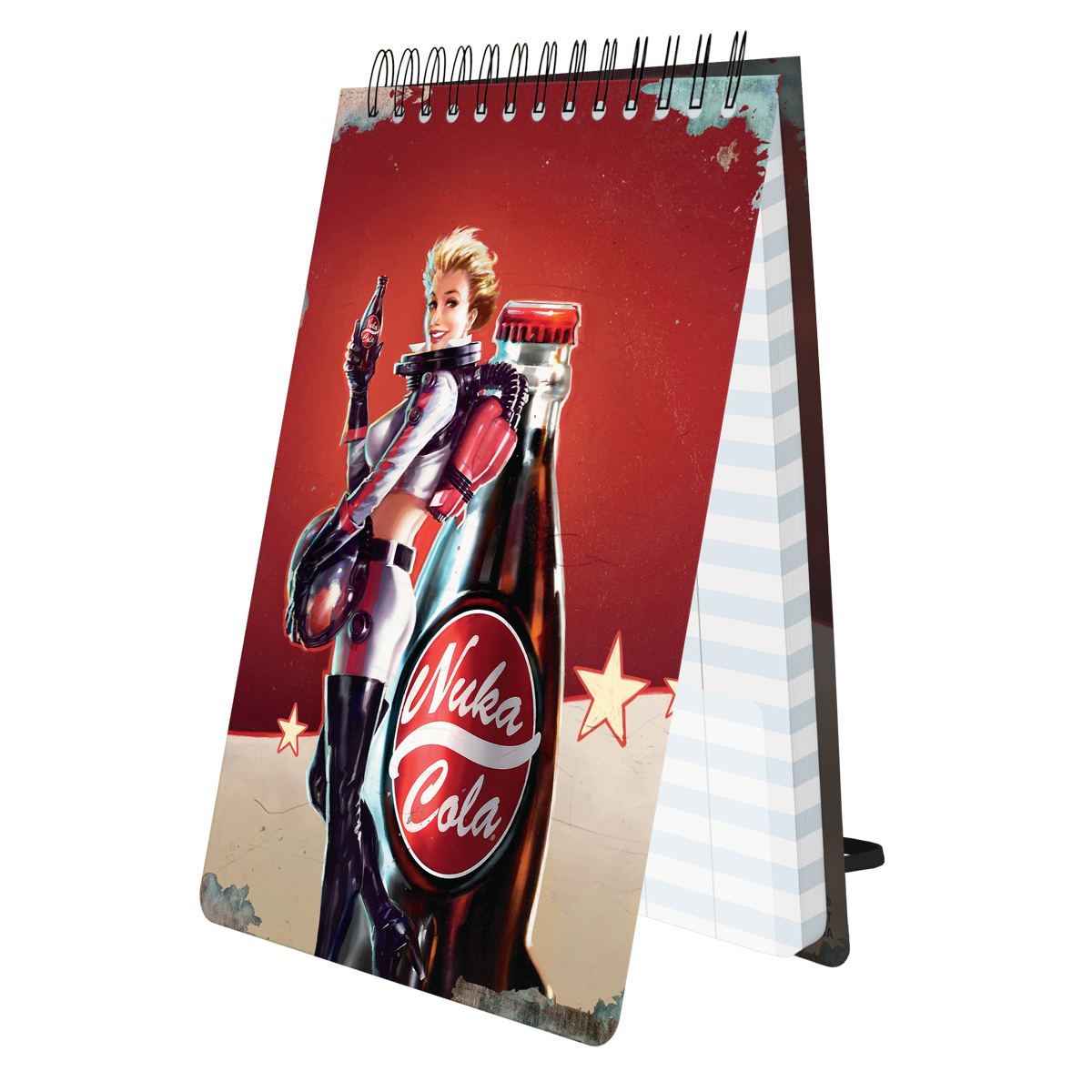 Fallout Nuka Cola Pinup Spiral Life Pad for Magic: The Gathering | Ultra PRO International