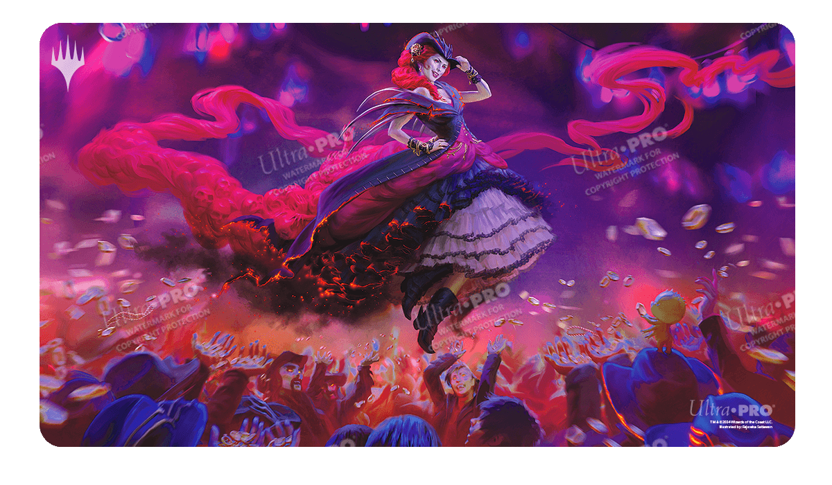 Ultra Pro Outlaws of Thunder Junction Playmat (Olivia, Opulent Outlaw) Ultra Pro Outlaws of Thunder Junction Playmat (Olivia, Opulent Outlaw)