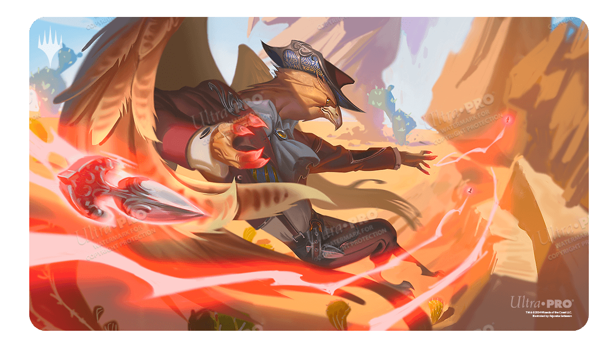 Ultra Pro MTG Playmat – Outlaws Of Thunder Junction, Genähte Kanten, 61x34 Cm