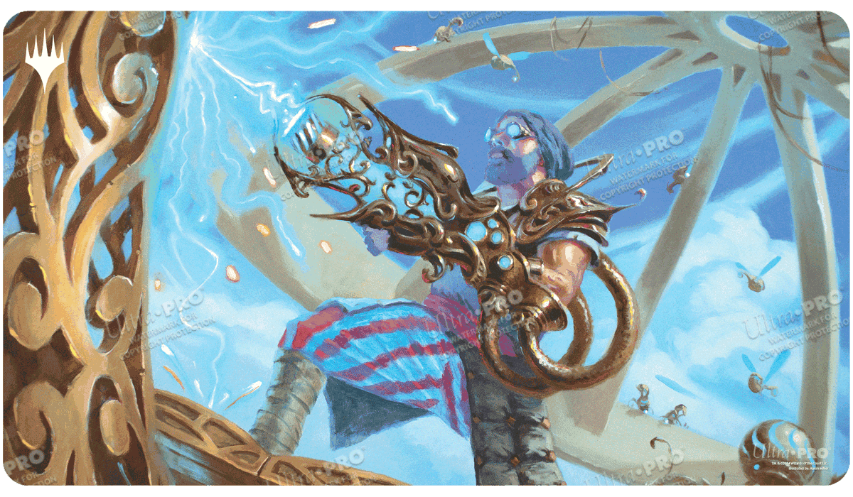 Ultra PRO: Playmat - Modern Horizons 3 (Satya, Aetherflux Genius) Ultra PRO: Playmat - Modern Horizons 3 (Satya, Aetherflux Genius)