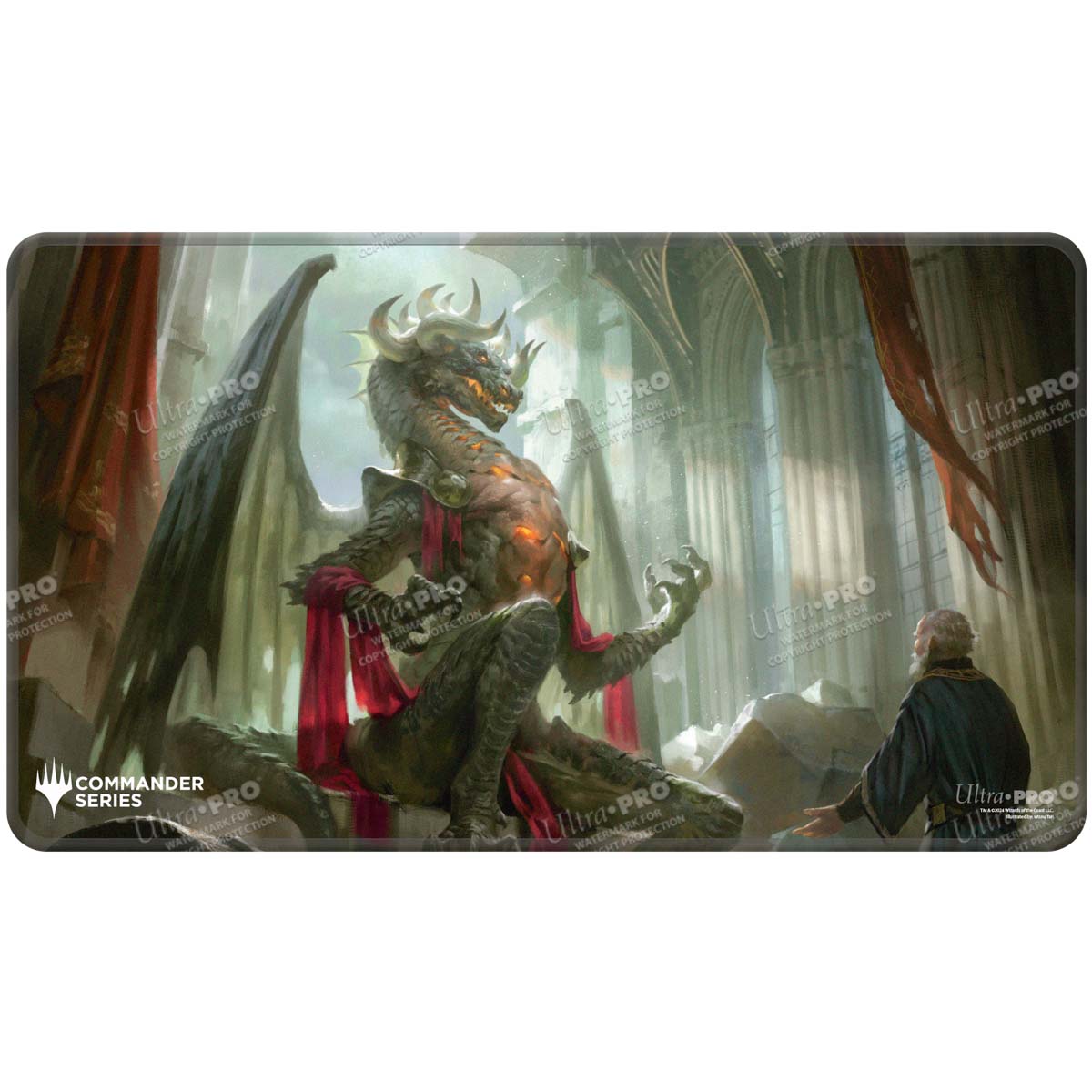 Commander Series #4 Shard - Korvold Stitched Standard Gaming Playmat for Magic: The Gathering Front | Ultra PRO International