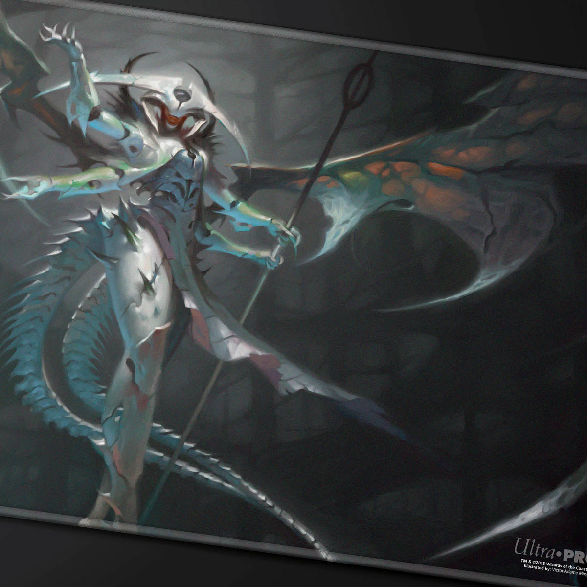 Commander Series #6 Atraxa Stitched Playmat for Magic: The Gathering Close-up | Ultra PRO International