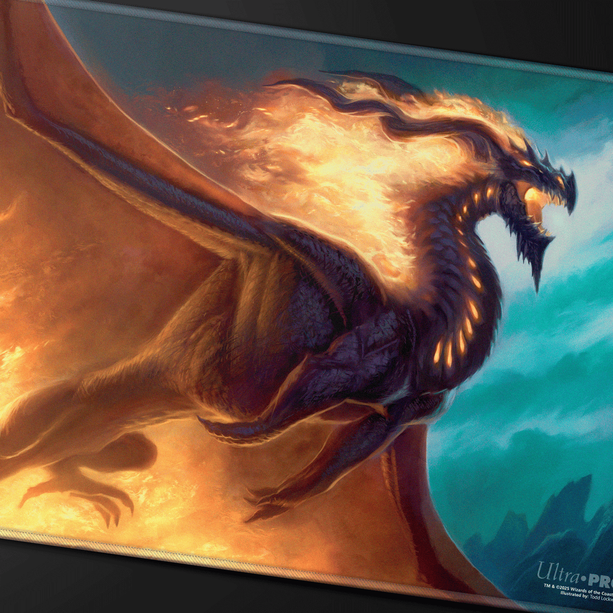 Commander Series #6 Prossh Stitched Playmat for Magic: The Gathering Close=up | Ultra PRO International