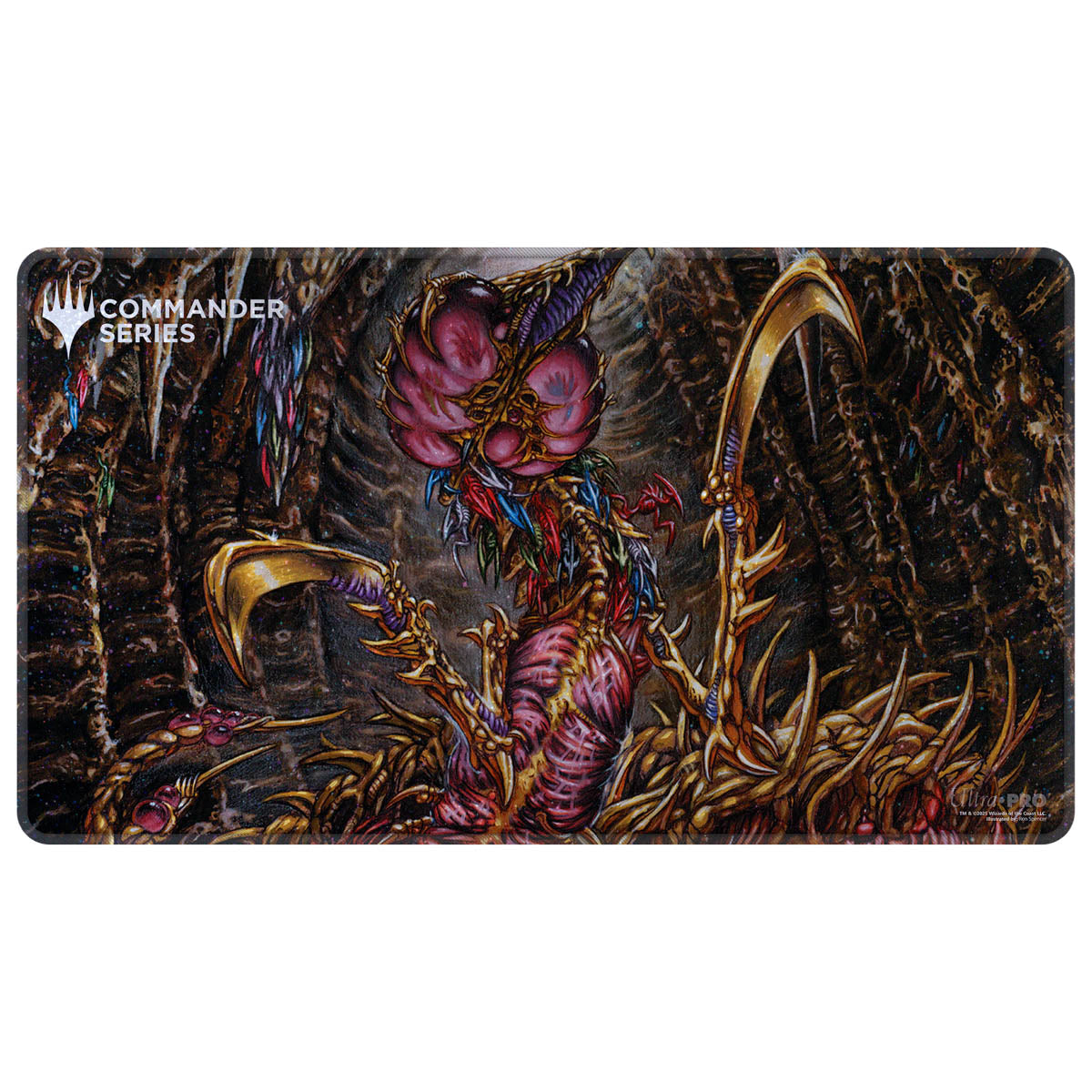 Commander Series #6 Sliver Queen Holofoil Playmat for Magic: The