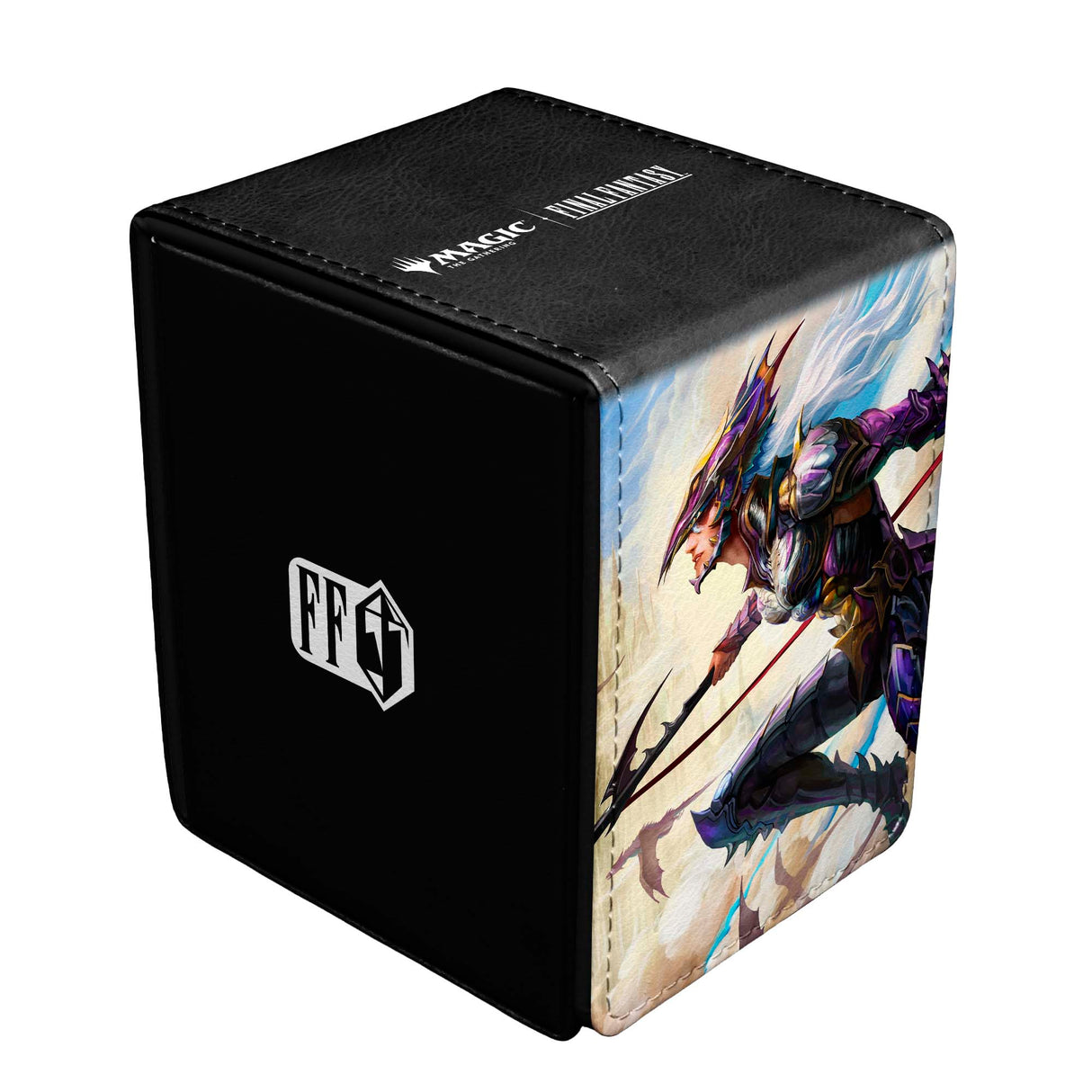 MAGIC: THE GATHERING®—FINAL FANTASY™ Kain Highwind Alcove® Flip Deck Box® for Magic: The Gathering Angle | Ultra PRO International