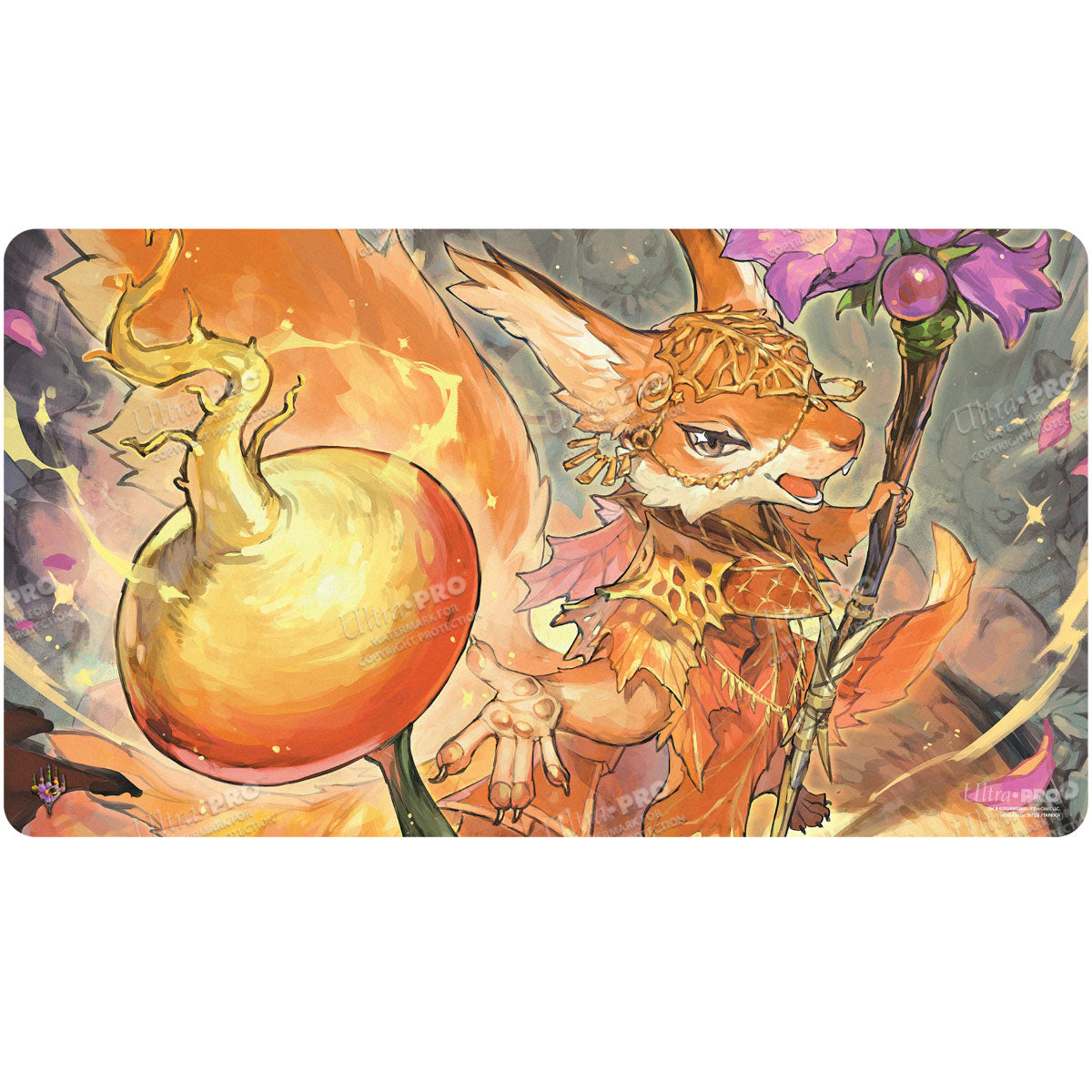 Bloomburrow Hazel of the Rootbloom Standard Gaming Playmat for Magic: The Gathering | Ultra PRO International Bloomburrow Hazel of the Rootbloom Standard Gaming Playmat for Magic: The Gathering | Ultra PRO International