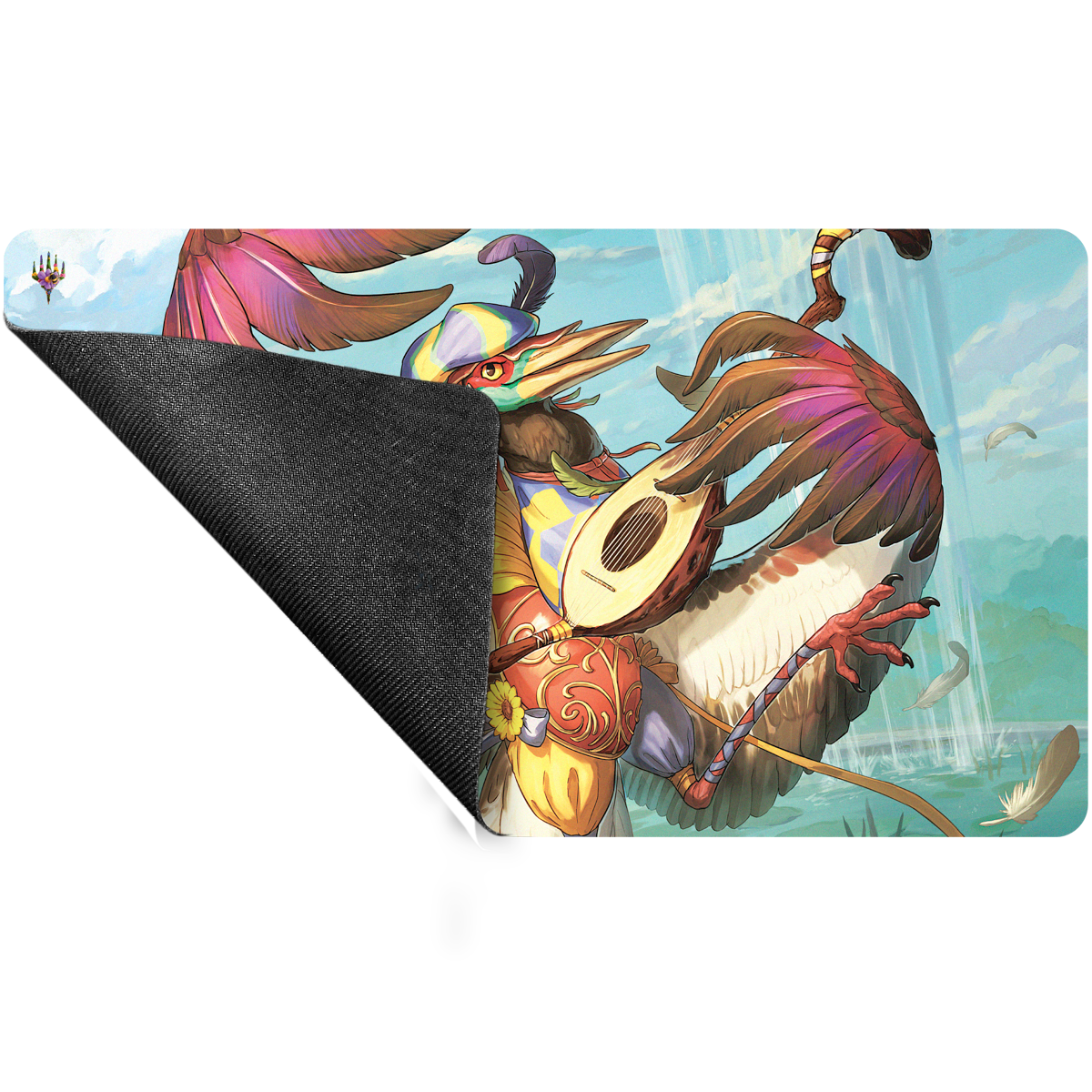 Bloomburrow Zinnia, Valley’s Voice Playmat for Magic: The Gathering Back | Ultra PRO International