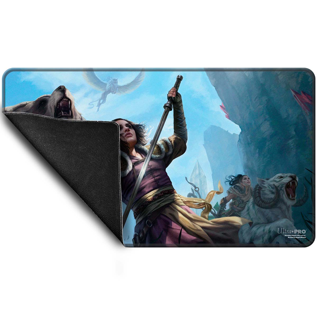 Commander Series #3: Enemy - Winota Stitched Edge Standard Gaming Playmat for Magic: The Gathering Back | Ultra PRO International