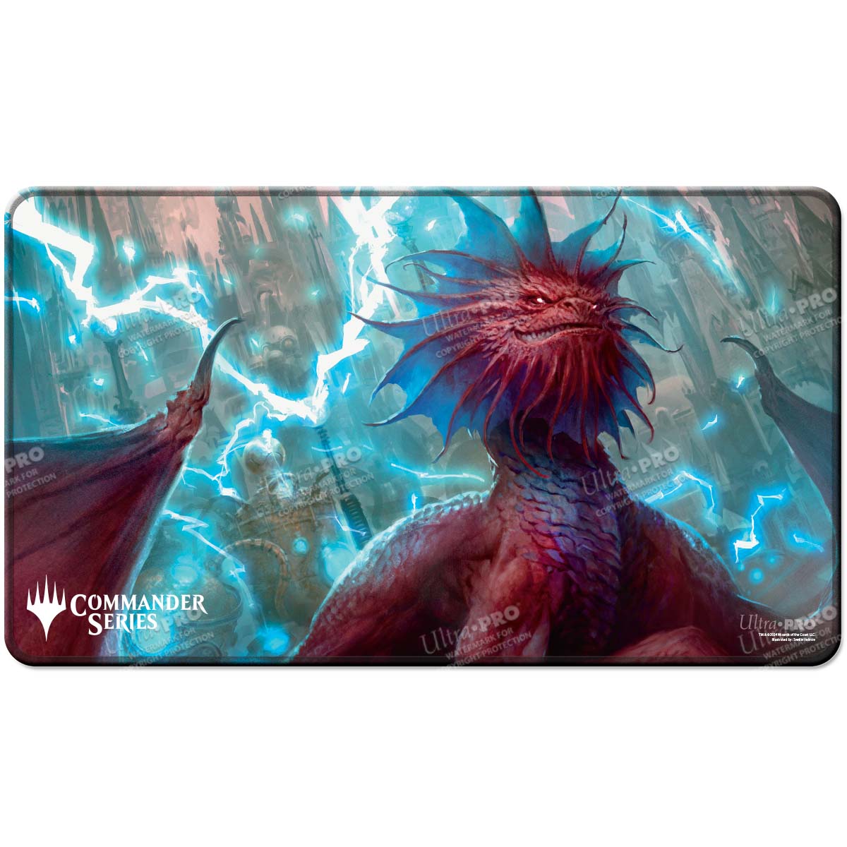 Commander Series #3: Enemy - Niv-Mizzet Stitched Edge Standard Gaming Playmat for Magic: The Gathering Art | Ultra PRO International