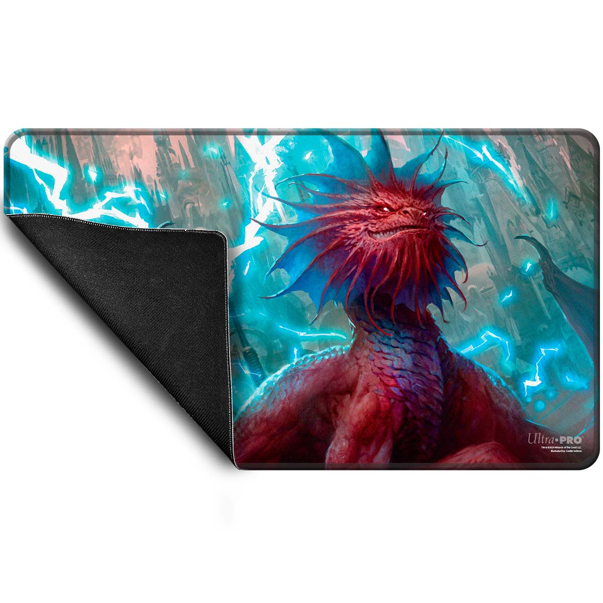 Commander Series #3: Enemy - Niv-Mizzet Stitched Edge Standard Gaming Playmat for Magic: The Gathering Back | Ultra PRO International