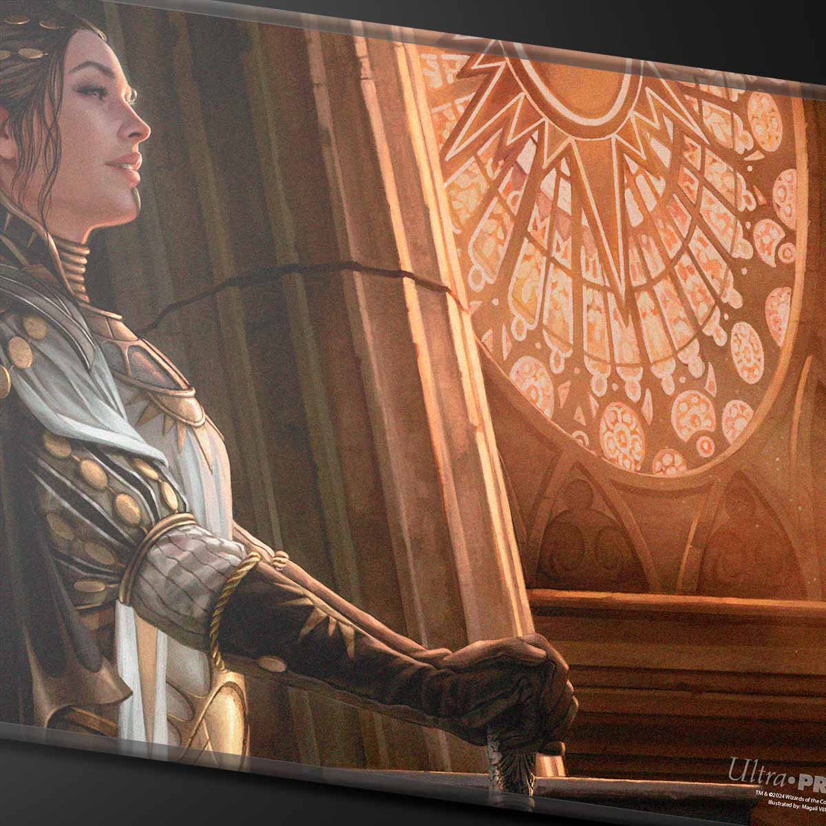 Commander Series #3: Enemy - Teysa Stitched Edge Standard Gaming Playmat for Magic: The Gathering | Ultra PRO International