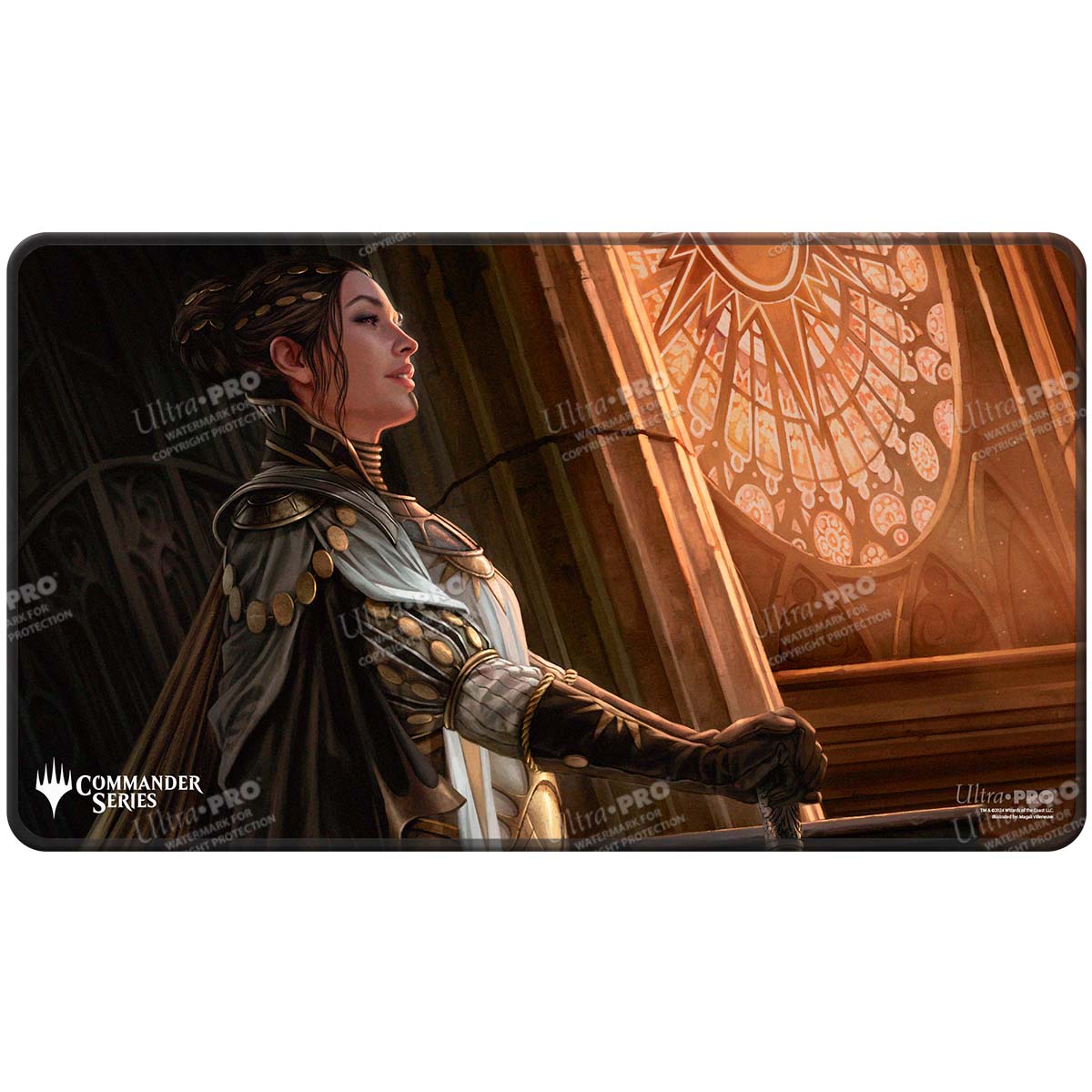 Commander Series #3: Enemy - Teysa Stitched Edge Standard Gaming Playmat for Magic: The Gathering Art | Ultra PRO International