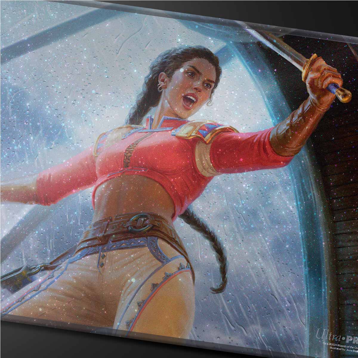 Commander Series #3: Enemy- Sisay Holofoil Standard Gaming Playmat for Magic: The Gathering | Ultra PRO International