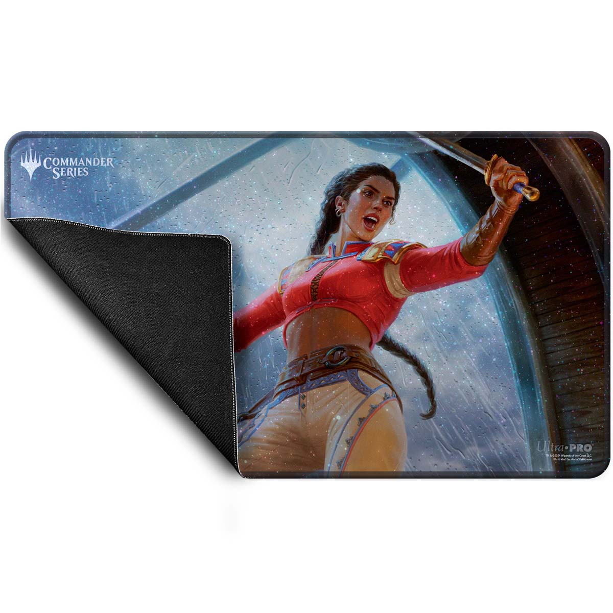 Commander Series #3: Enemy- Sisay Holofoil Standard Gaming Playmat for Magic: The Gathering Back | Ultra PRO International