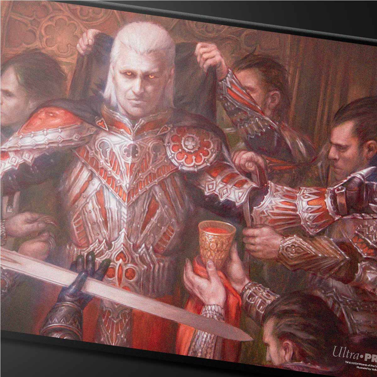 Commander Series #3: Enemy - Edgar (Fan Voted) Black Stitched Standard Gaming Playmat for Magic: The Gathering | Ultra PRO International