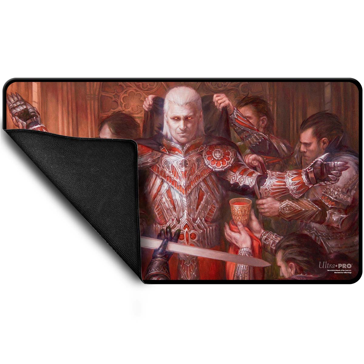 Commander Series #3: Enemy - Edgar (Fan Voted) Black Stitched Standard Gaming Playmat for Magic: The Gathering Back | Ultra PRO International