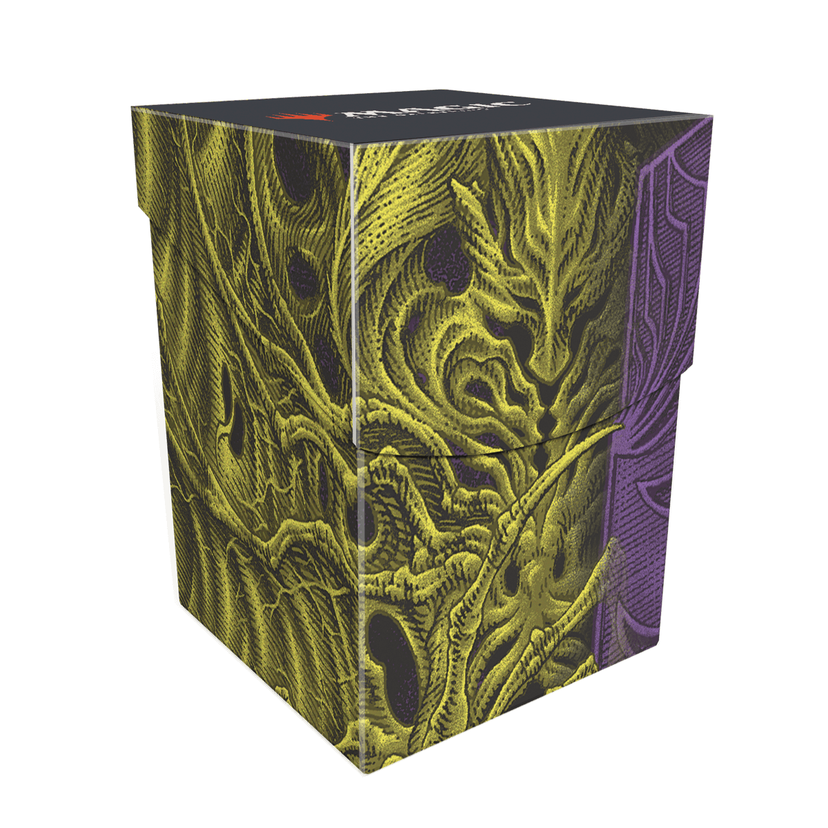 Duskmourn Valgavoth, Terror Eater (Double Exposure Alt) 100+ Deck Box for Magic: The Gathering Front | Ultra PRO International