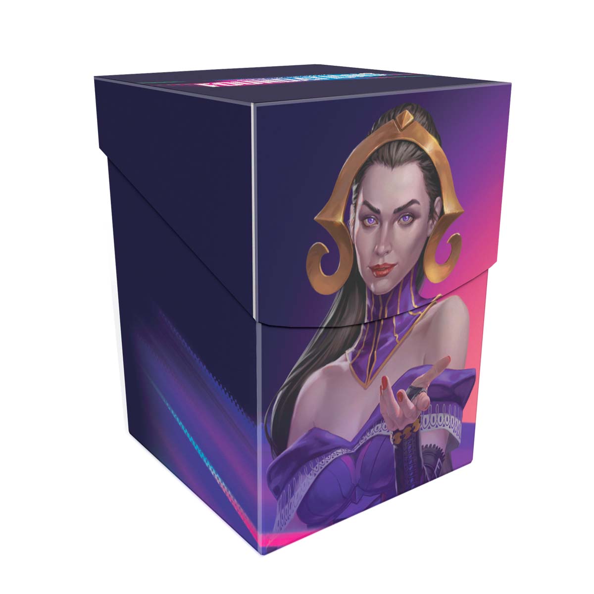 Foundations Liliana 100+ Deck Box Dark for Magic: The Gathering Front