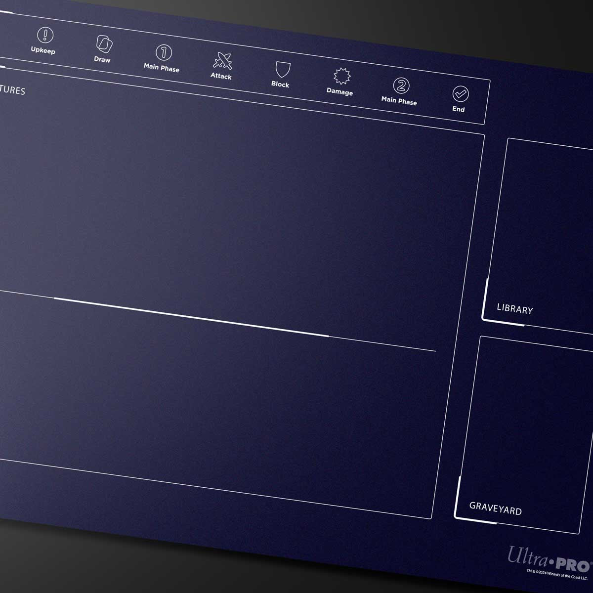 Foundations Learn To Play 1-Player Playmat for Magic: The Gathering Closeup | Ultra PRO International