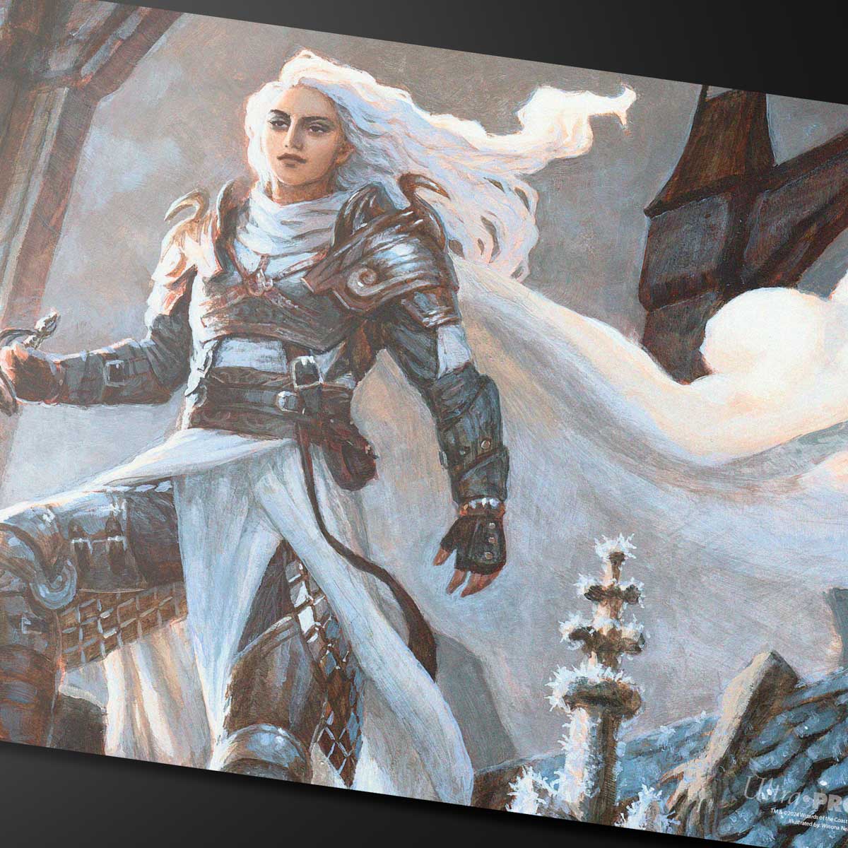 Innistrad Remastered Thalia, Heretic Cathar Playmat for Magic: The Gathering Art | Ultra PRO International