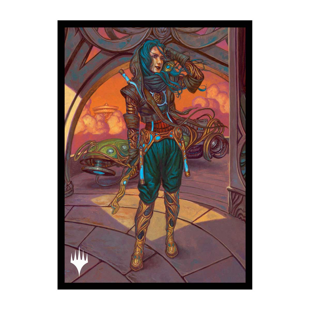 Aetherdrift Sita Varma, Masked Racer 100ct Deck Protector Sleeves for Magic: The Gathering Single | Ultra PRO International