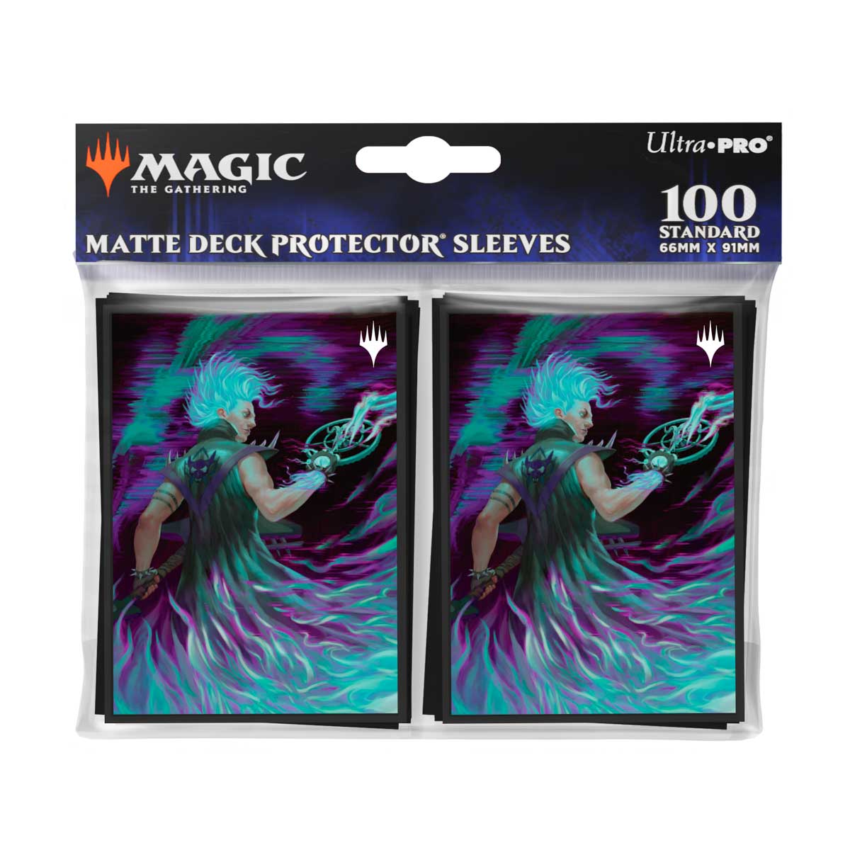 Aetherdrift Winter, Cursed Rider 100ct Deck Protector Sleeves for Magic: The Gathering | Ultra PRO International
