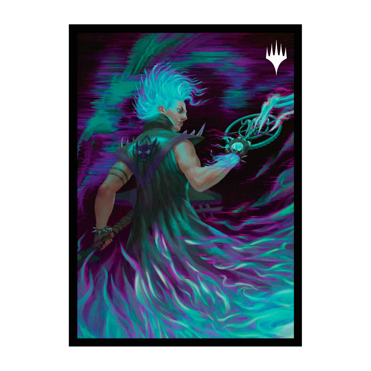 aetherdrift card sleeves Ultra Pro MTG Aetherdrift 100ct Deck Protector Sleeves Winter, Cursed Rider