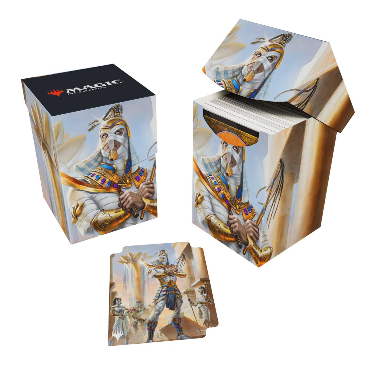mtg 100 card deck Aetherdrift Amonkhet Eternal Might (Commander) 100+ DECK BOX® for Magi – Ultra PRO International
