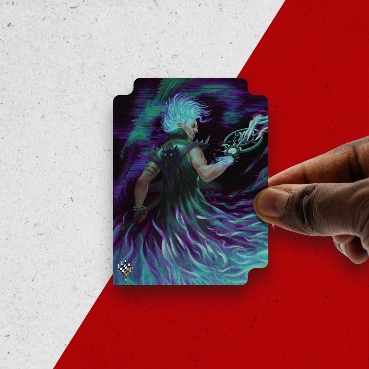 Aetherdrift Winter, Cursed Rider 100+ Deck Box for Magic: The Gathering Divider | Ultra PRO International