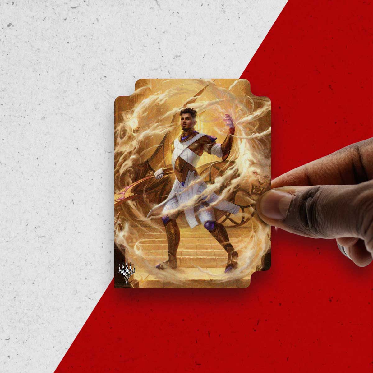 Aetherdrift Basri, Tomorrow’s Champion 100+ Deck Box for Magic: The Gathering Divider | Ultra PRO International